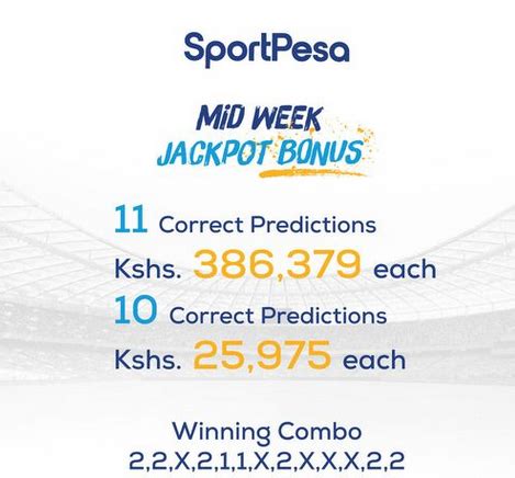 Sportpesa Midweek Jackpot Result for Last Week, Bonuses and .